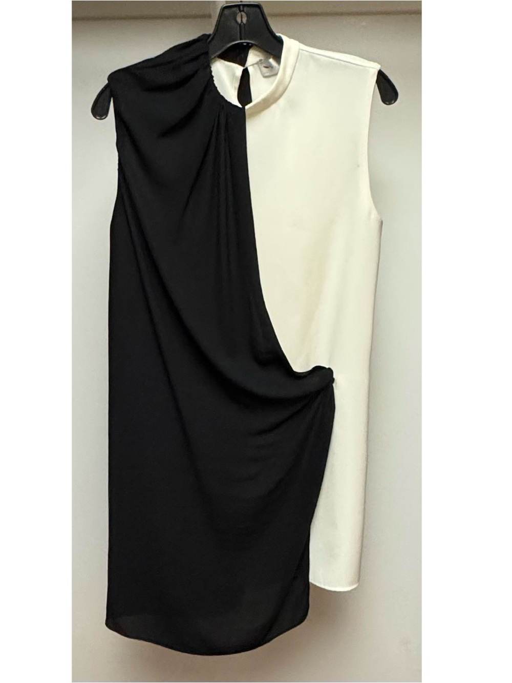 a.l.c. chiffon overlay shift dress